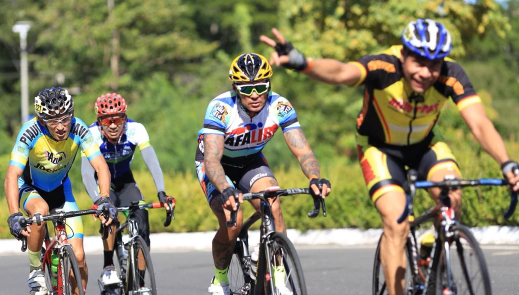 Competição de ciclismo 