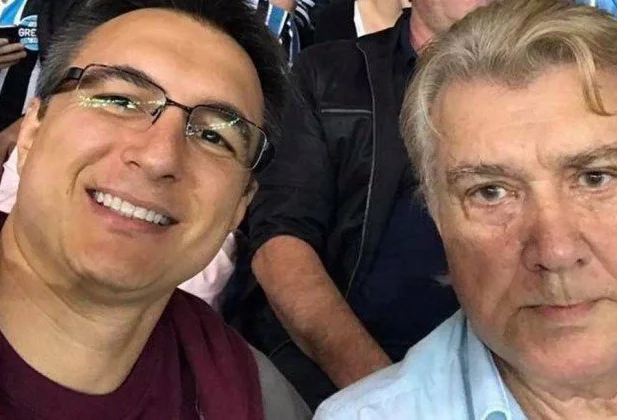 Pedro Fernandes e o pai 