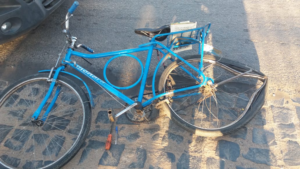 Ciclista foi atropelado na BR 316 em Teresina