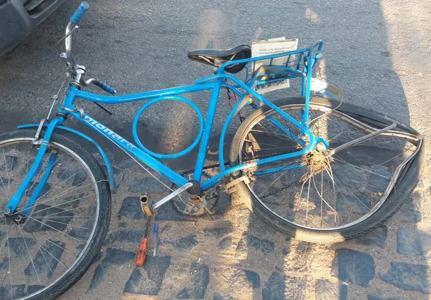 Ciclista foi atropelado na BR 316 em Teresina