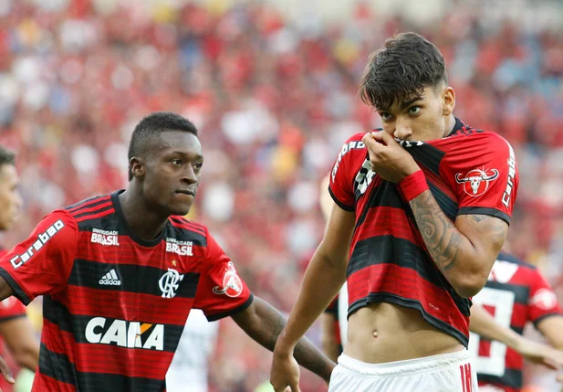 Paquetá comemora gol do Flamengo