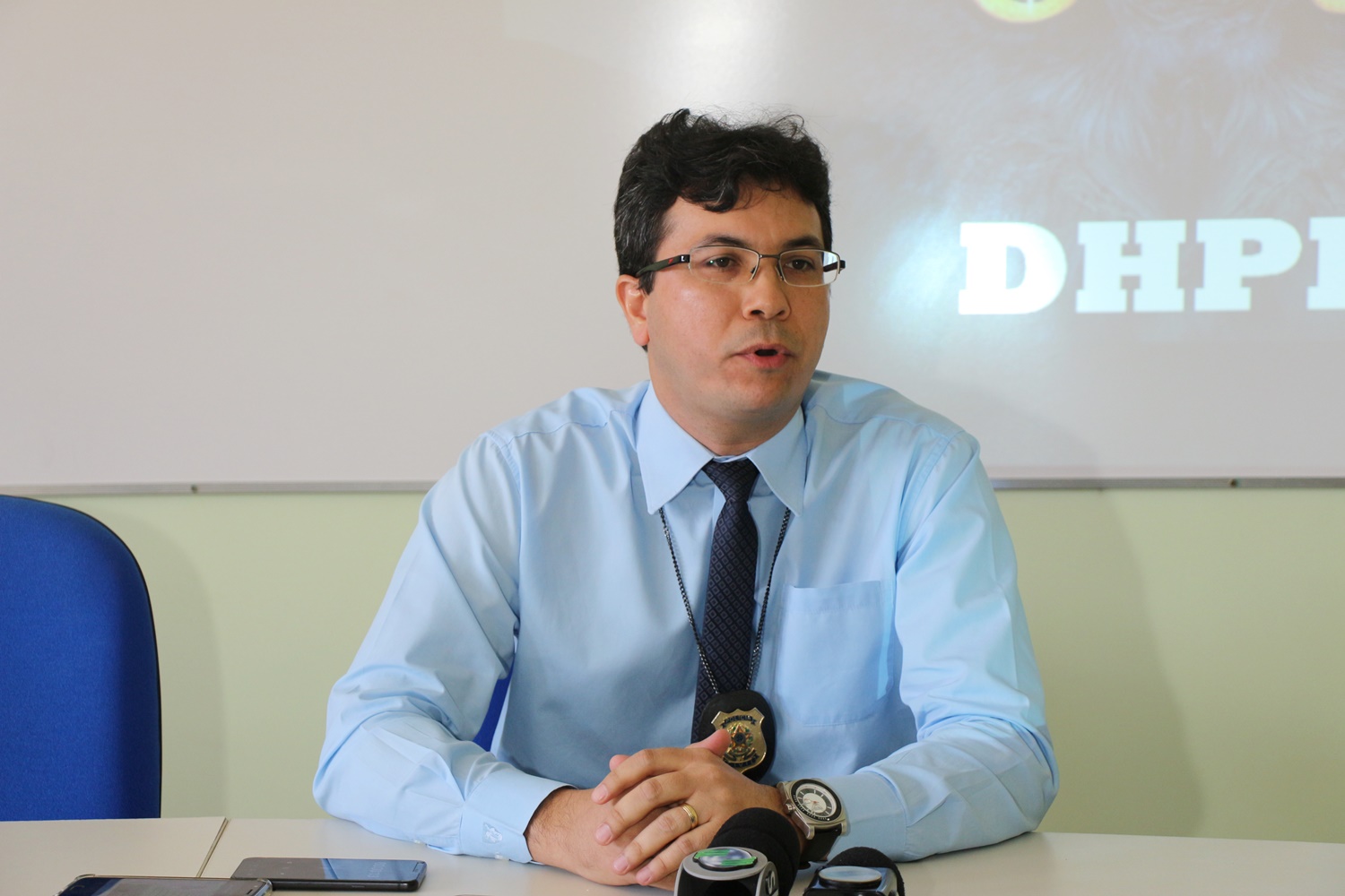 Delegado Robert Lavor, responsável pela investigação do caso