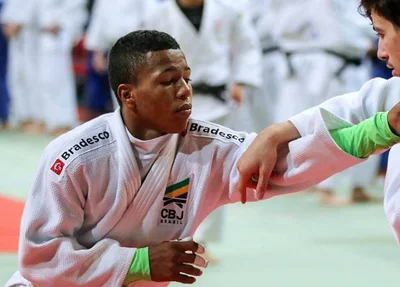 Judoca piauiense Emerson Silva