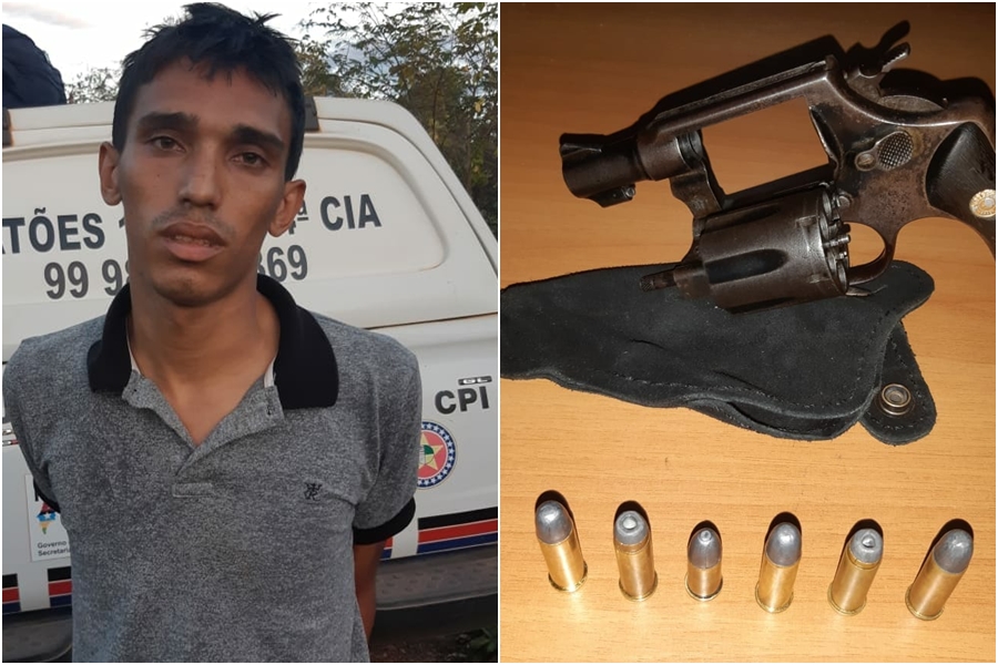 Lucas Walter foi preso pelo 11º Batalhão da Polícia Militar de Timon
