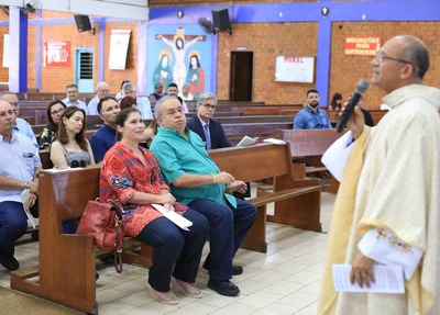 Missa em Ação de Graças pelo aniversário do deputado federal Heráclito Fortes