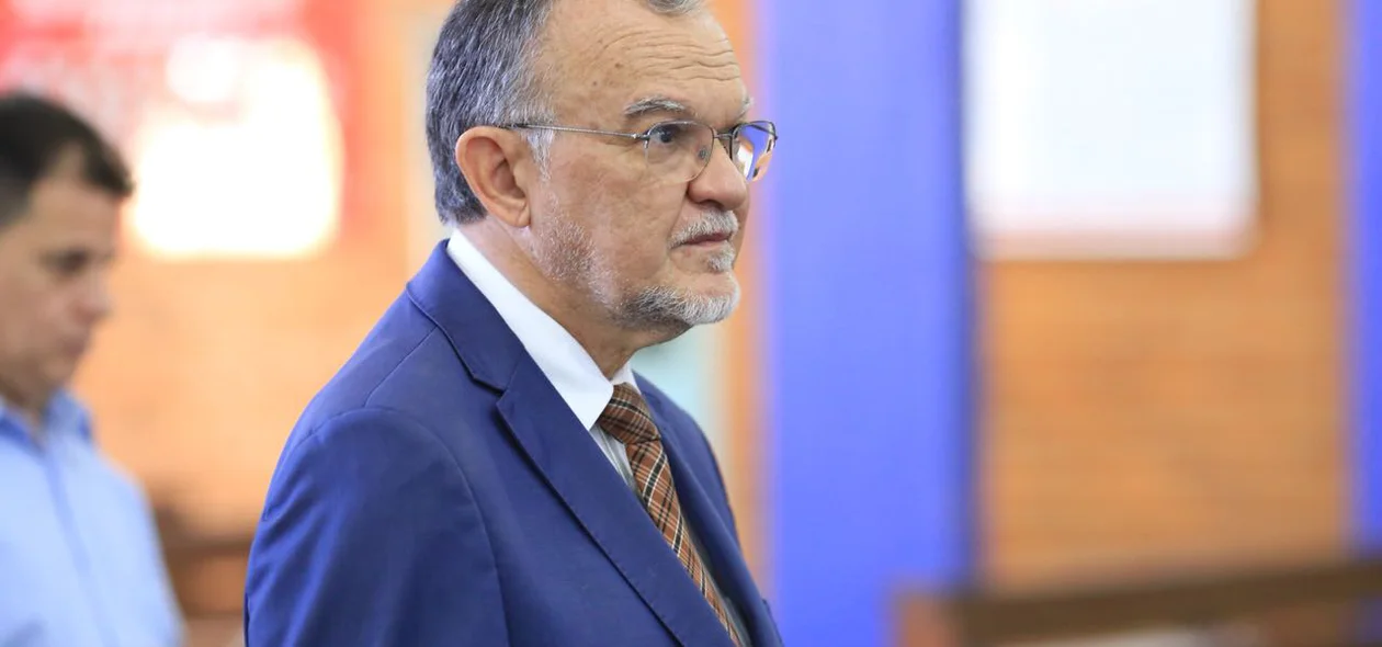 O presidente do TCE, Olavo Rebelo