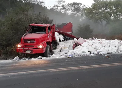 O tombamento aconteceu na manhã dessa terça-feira