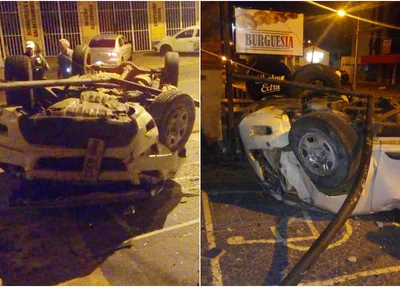 Acidente envolvendo uma S10