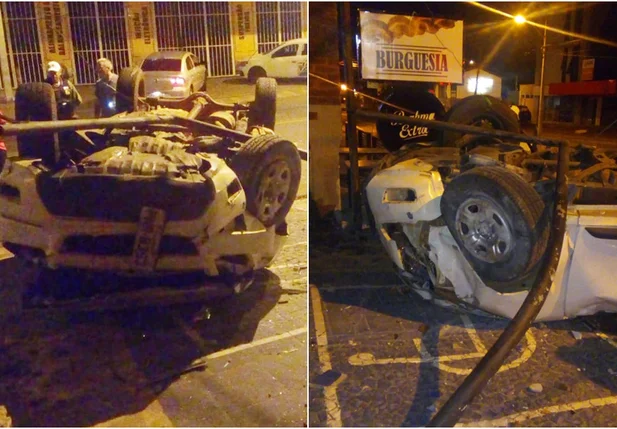 Acidente envolvendo uma S10