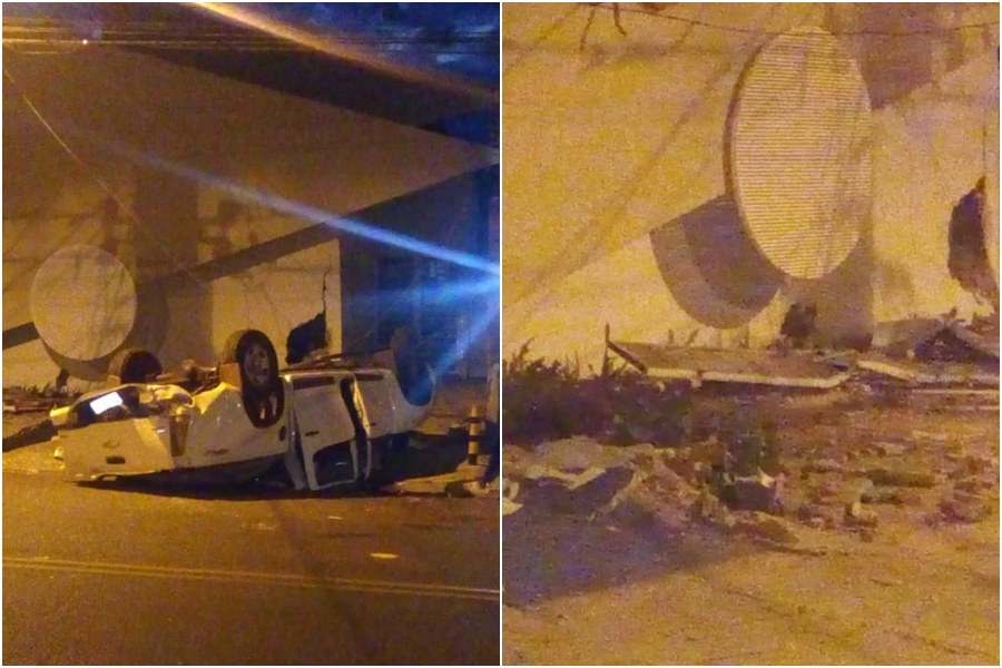 Acidente na Homero Castelo Branco