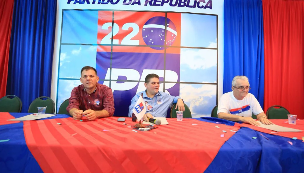Carlos Augusto, Fábio Xavier e Odival Andrade