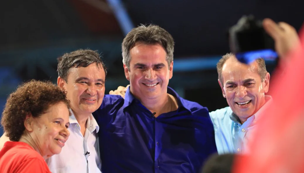 Regina Sousa, Wellington Dias, Marcelo Castro e Ciro Nogueira