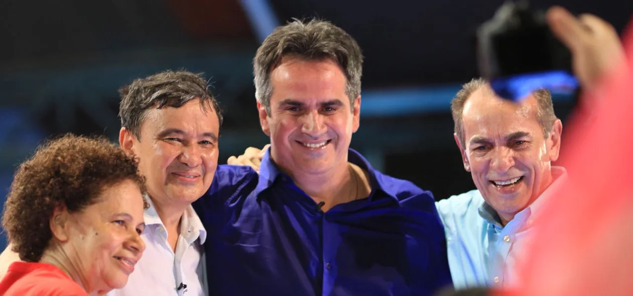 Regina Sousa, Wellington Dias, Marcelo Castro e Ciro Nogueira