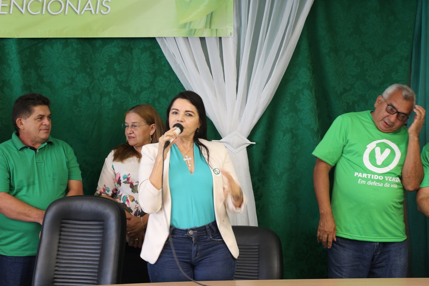 Convenção do Partido Verde (PV) em Teresina