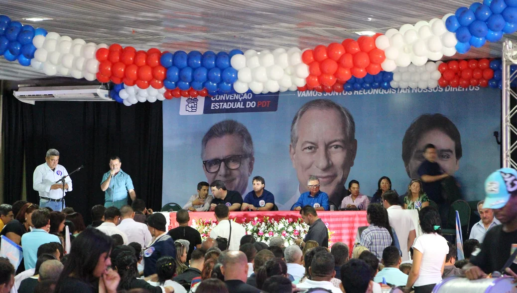 Convenção do PDT em Teresina