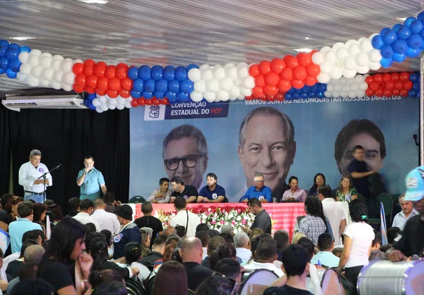 Convenção do PDT em Teresina