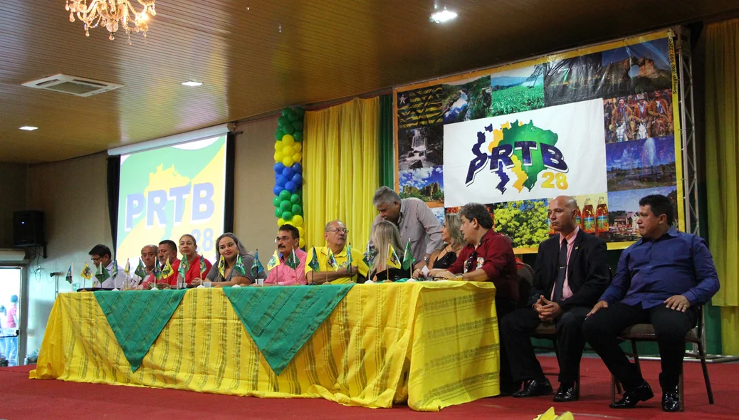 Convenção partidária do PRTB