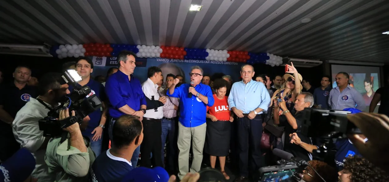 Flávio Nogueira discursa