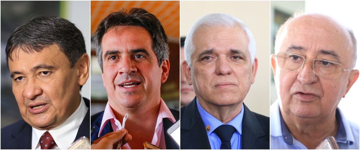 Wellington Dias, Ciro Nogueira, Themístocles Filho e Júlio César 
