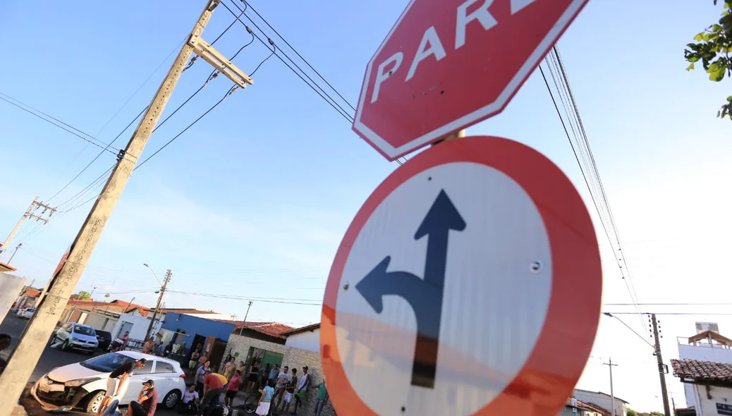 Acidente ocorreu no bairro Dirceu 