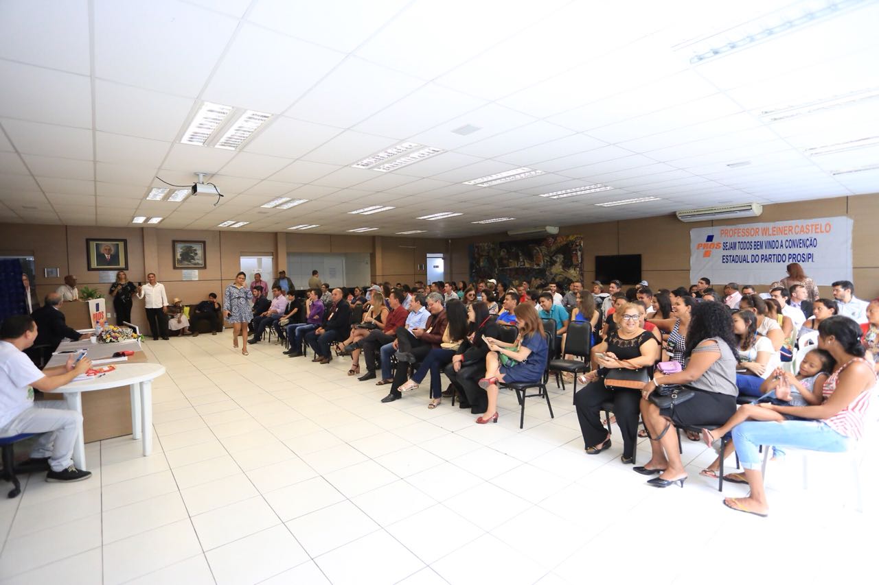 Convenção do PSL/PROS ocorreu na Câmara Municipal de Teresina