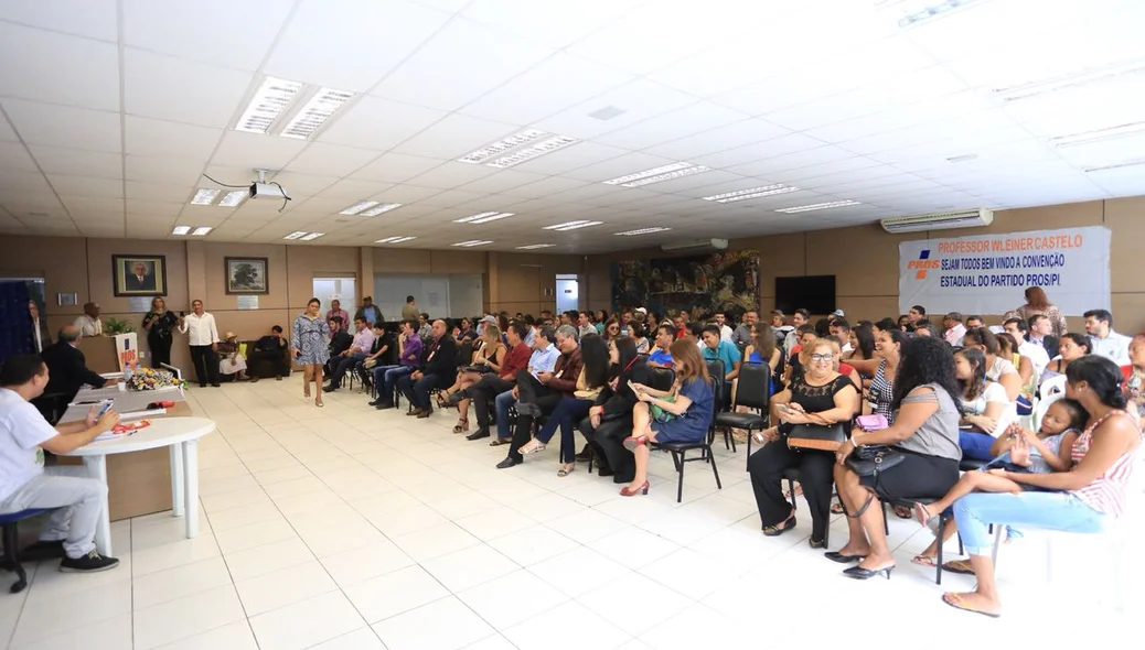 Convenção do PSL/PROS ocorreu na Câmara Municipal de Teresina