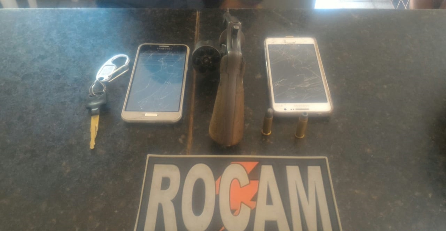 Material apreendido pela Polícia Militar de Timon