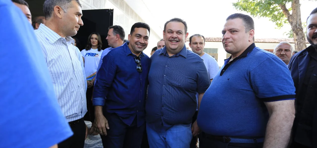 Silas Freire e Gessivaldo Isaías na Convenção Estadual do PRB