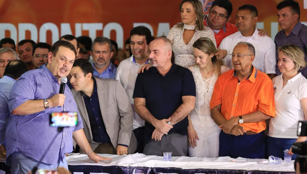 Silas Freire participou da convenção do Solidariedade