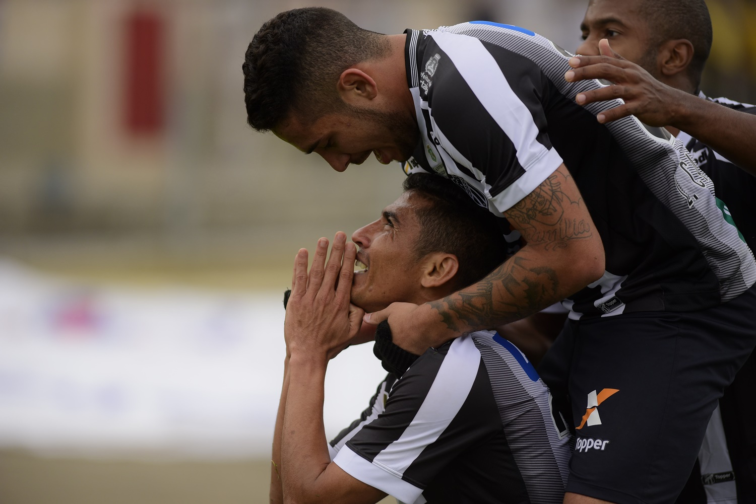 Ceará durante partida pelo Brasileirão
