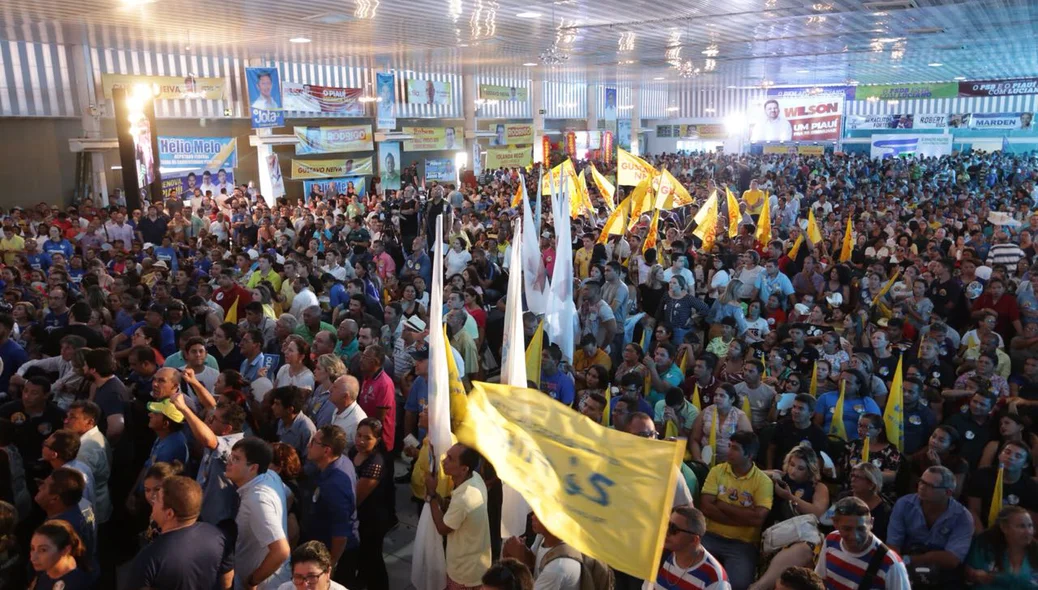 Convenção do PSDB, DEM e PSB no Atlantic City em Teresina