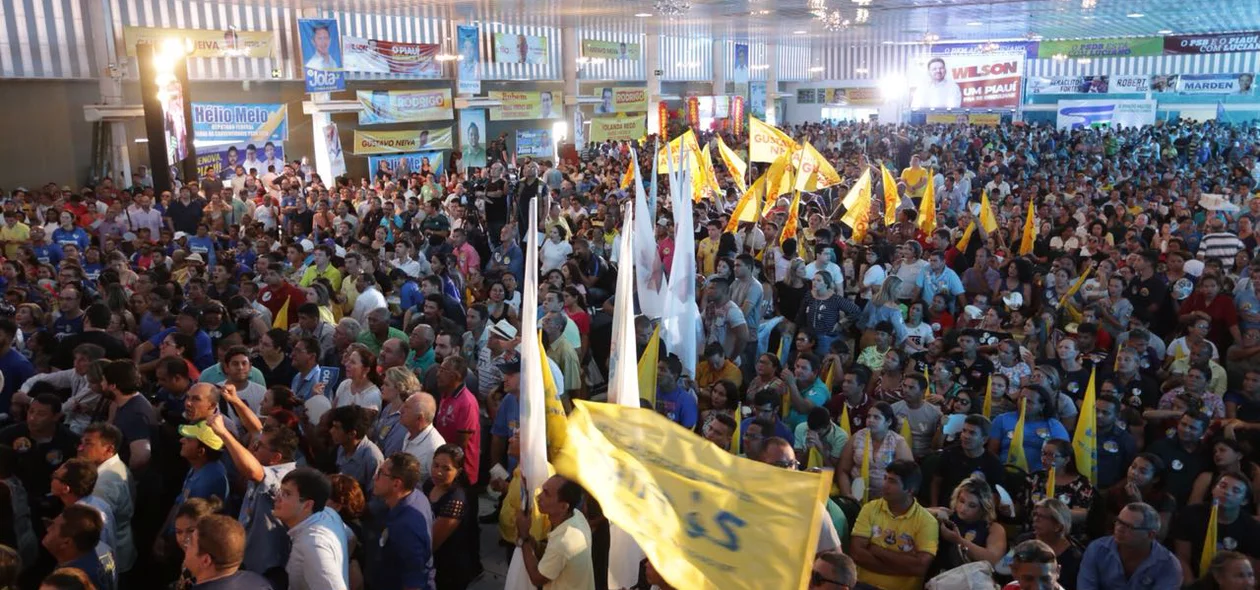 Convenção do PSDB, DEM e PSB no Atlantic City em Teresina