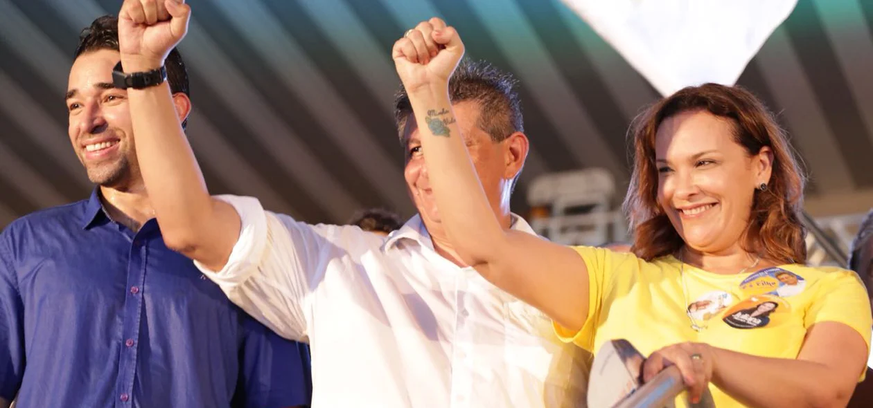 Marden Menezes, Zé Filho e Juliana Moraes Souza
