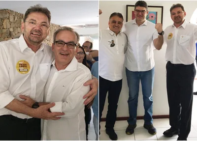 Wilson e Firmino e chapa majoritária de Luciano Nunes
