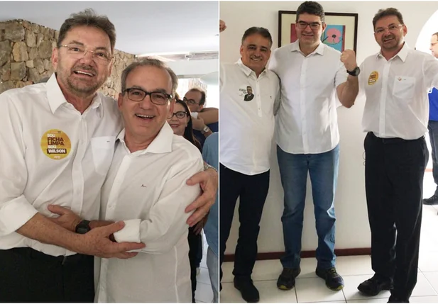 Wilson e Firmino e chapa majoritária de Luciano Nunes