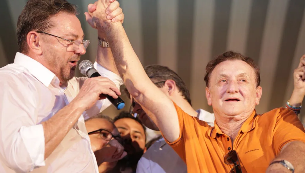 Wilson Martins e Mão Santa