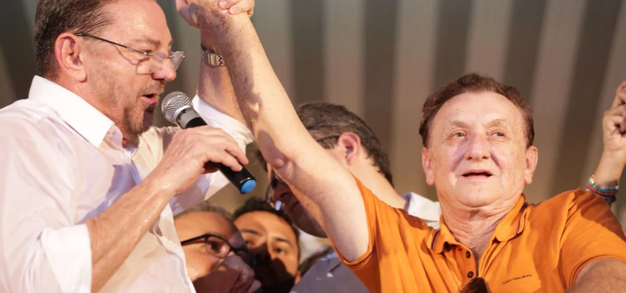 Wilson Martins e Mão Santa
