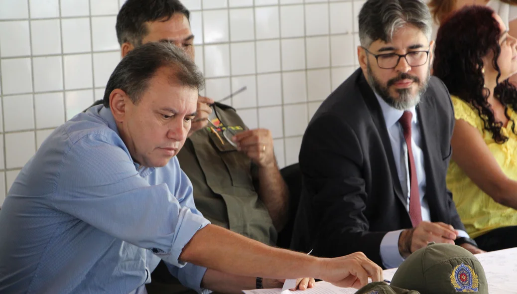 Assinatura do convênio