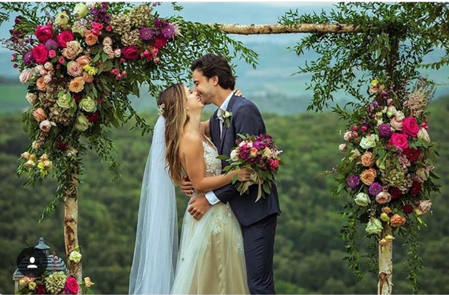 Atriz casou em segredo na Itália