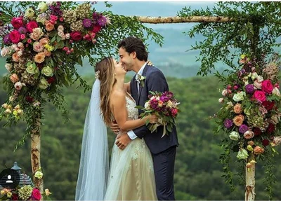 Atriz casou em uma celebração íntima na Itália