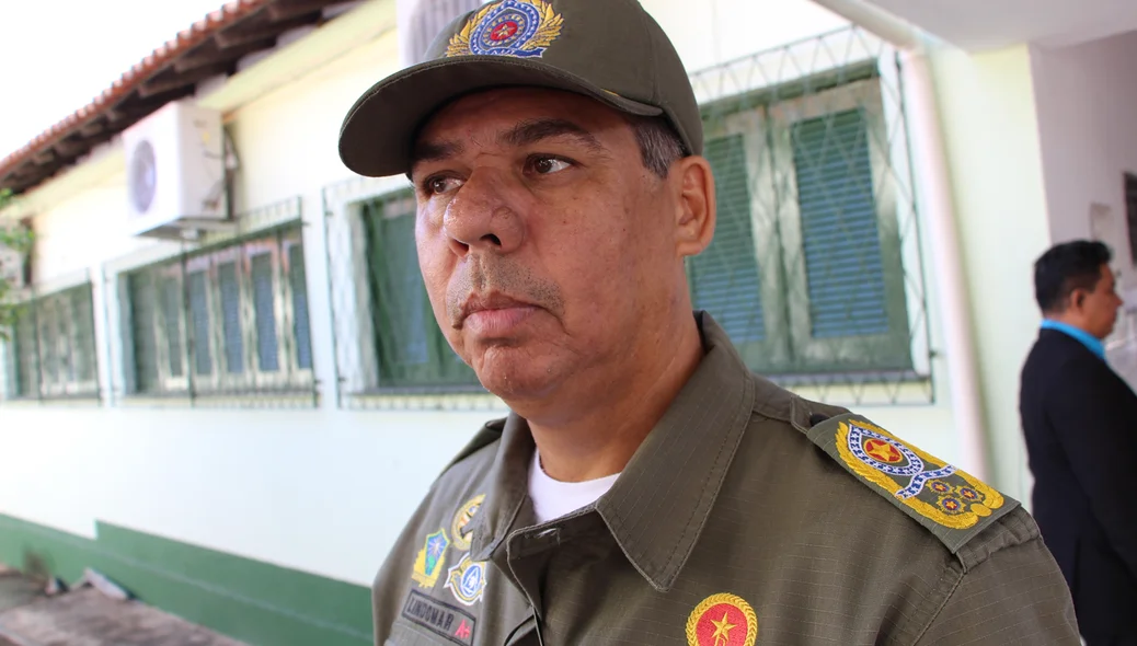 Comandante geral da Polícia Militar do Piauí, coronel Lindomar Castilho