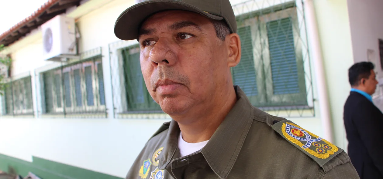 Comandante geral da Polícia Militar do Piauí, coronel Lindomar Castilho