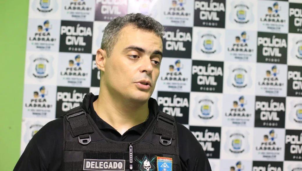 Delegado Tales Gomes do 22º DP da Polícia Civil