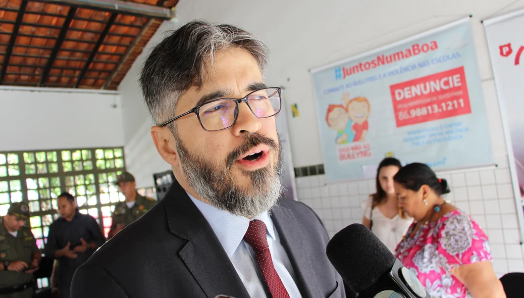 Secretário de Estado da Educação, Helder Jacobina