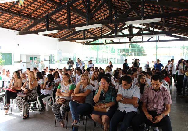 Solenidade no CETI João Henrique