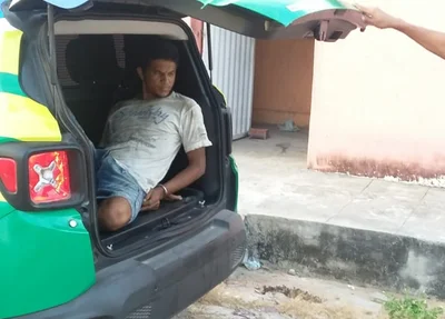 O indivíduo foi capturado na manhã de hoje