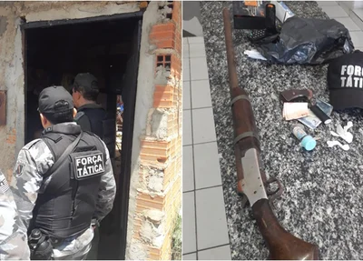 Operação da PM na zona sul 