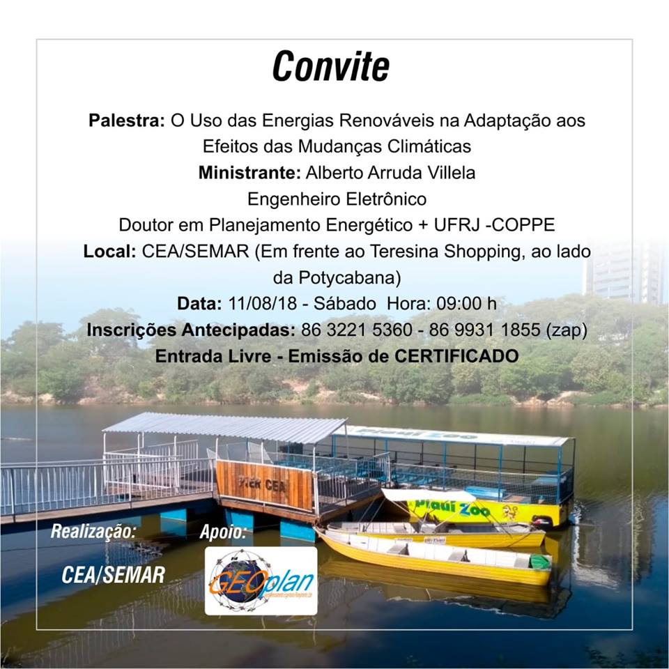 SEMAR realiza palestra sobre energias renováveis