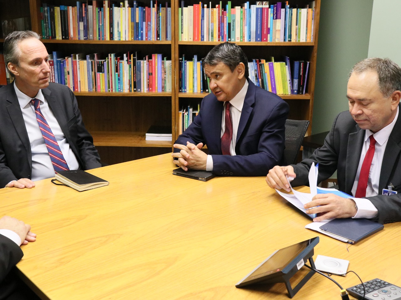 Wellington Dias com presidente do Banco Central 