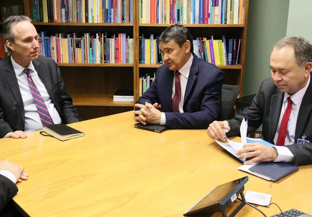 Wellington Dias com presidente do Banco Central 